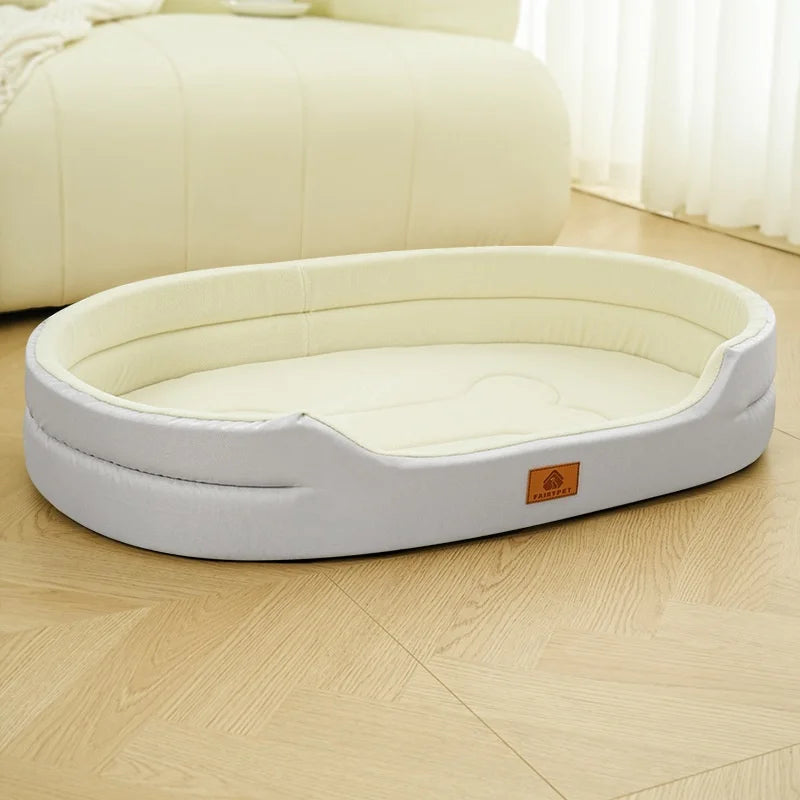 IN STOCK Dog Pet Beds Square Dog Bed For Large Size Dog Sofa Beds Bespoke Waterproof Anti-Mite Pet Bed Inner Pad Washable Kennel